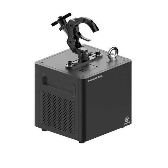 SHOWVEN Mini Sparkular Waterfall Генераторы холодных искр,Мощность 200Вт Сеть - 220В Максимальное время непрерывной работы без паузы (остановки) - 4мин Высота падающих искр 1-4м Температура эксплуатации от -10*C до +50*C Длина/ширина/высота, см - 15,0х16,