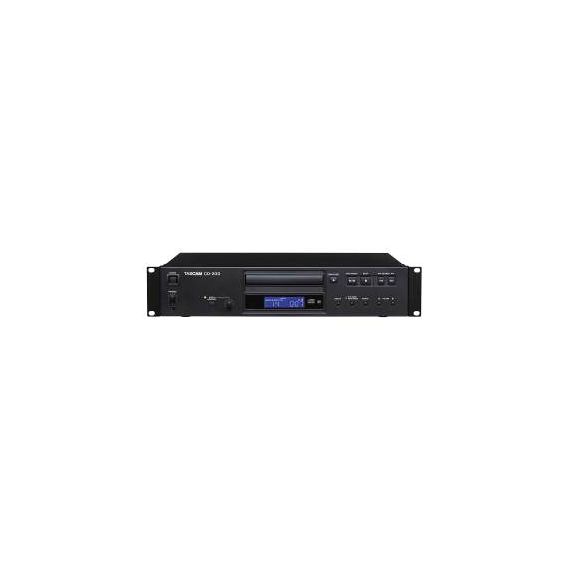 TASCAM CD-200 CD-плеер, воспроизведение MP3, WAV, CD, CD-R и CD-RW, питч +-12,5%, анти-шок 10 секунд
