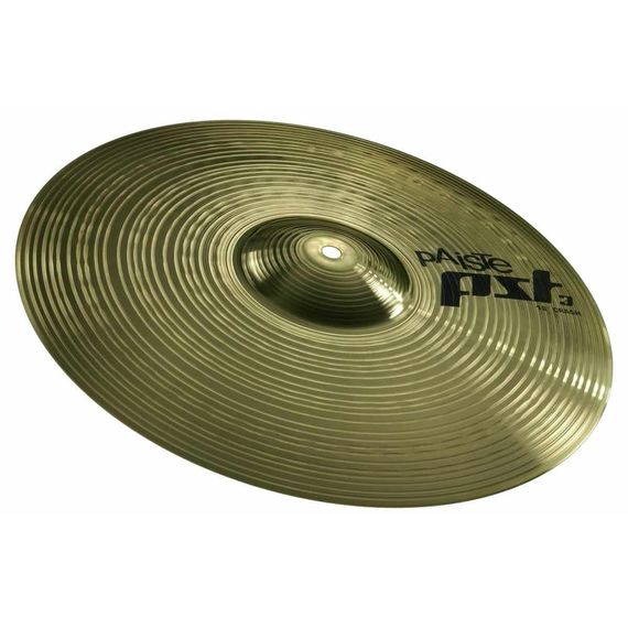 PAISTE PST 3 Crash тарелка 16", латунь, сплав MS63 Brass