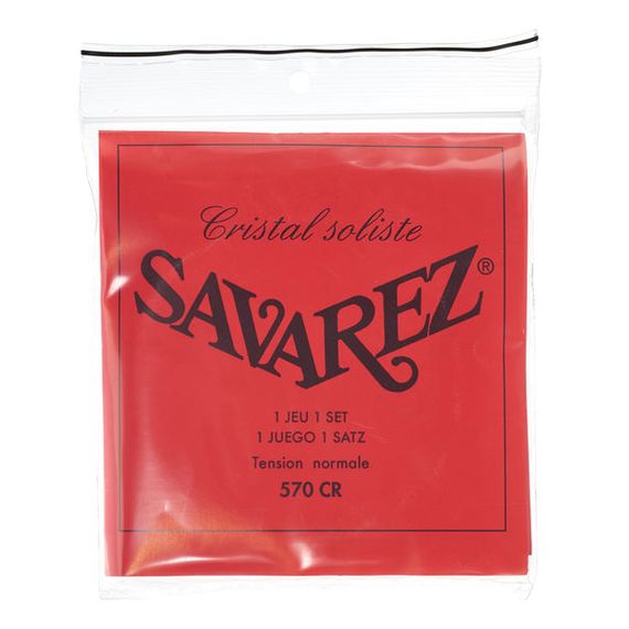 SAVAREZ 570 CR CRISTAL SOLISTE Red NORMAL(Франция) для классической гитары