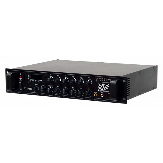SVS Audiotechnik STA-350 Микшер-усилитель на 6 зон, мощностью 350 Вт.70/100 В, возможность низкоомно
