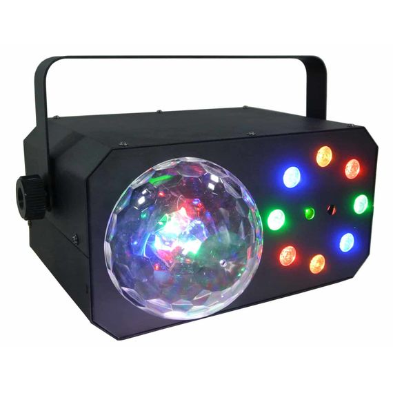 XLINE Light DISCO STAR Светодиодный прибор. 4х1 Вт RGBW (эффект дэрби), 8х1 Вт RGBA WASH LED