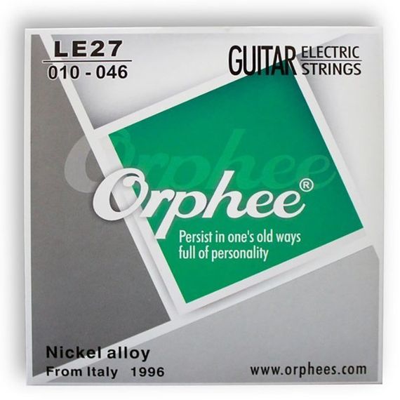 ORPHEE LE27 Струны для электрогитары, сталь, обмотка из сплава никеляr, 10-46