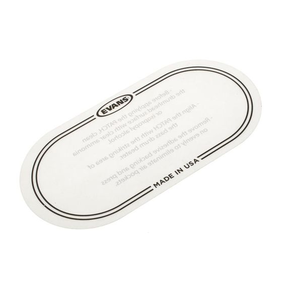 EVANS EQPC2 EQ Наклейка (прозрачная) на двойной рабочий пластик бас-барабана