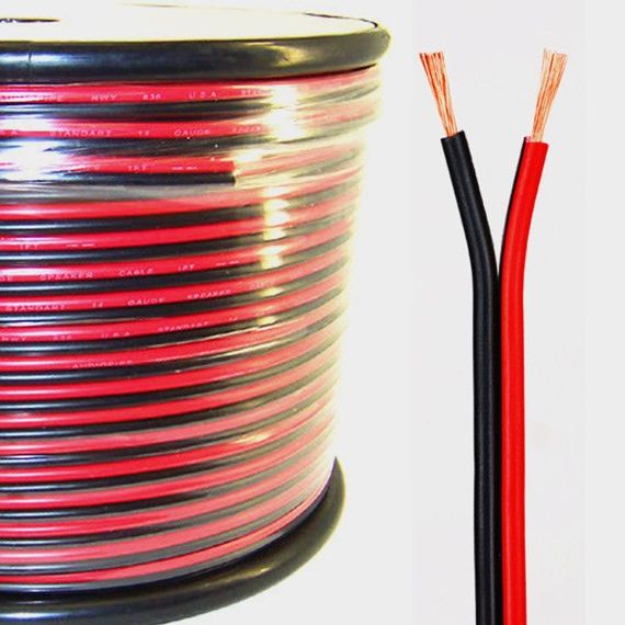 BELSIS SPARKS SP2250RB Кабель акустический красно-черный 2х2,5 мм