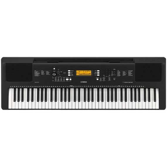 YAMAHA PSR-EW300 синтезатор цвет Black, 76 клавиш, полифония – 48 голосов, 574 Тембра, Двусторонняя передача данных в аудиоформате (44.1 кГц, 16бит, стерео) через USB TO HOST, адаптер в комплекте