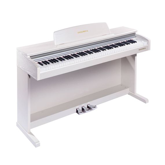 Kurzweil M210 WH Цифровое пианино 88 полностью взвешенных клавиш молоточкового действия,88  клавиш