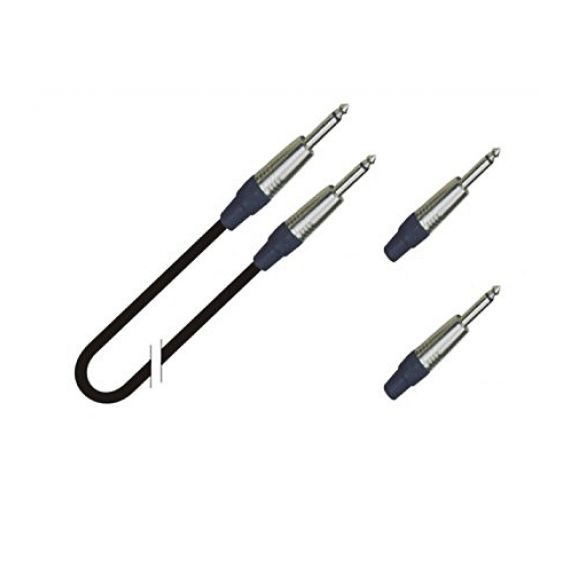 TRUE MAGIC TLC118 6M/BK Кабель инструментальный 1/4 Jack - 1/4 Jack, 6м, черный
