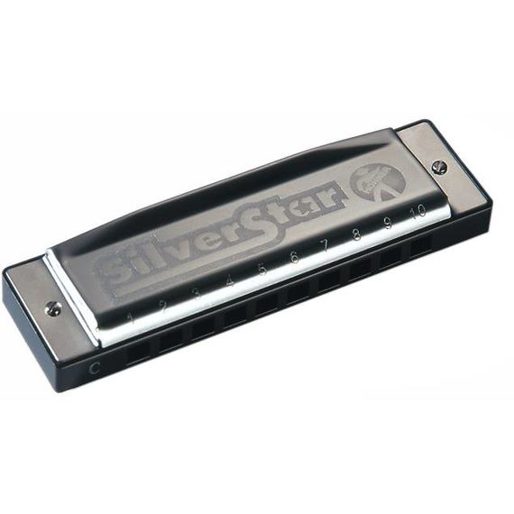 HOHNER Silver Star 504/20 C (M5040167) губная гармошка - Richter Diatonic. Маленькая упаковка