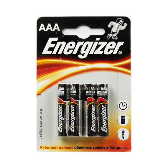 ENERGIZER Батарейка BASE 6LR61FSB1 6LR61,1шт.Батарейка BASE AAA Multi blister