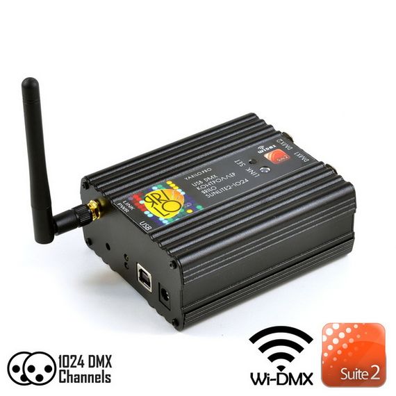 ЯRILO SL2-1024 WiDMX контроллер для управления световыми приборами и эффектами по протоколу DMX512., изображение 6