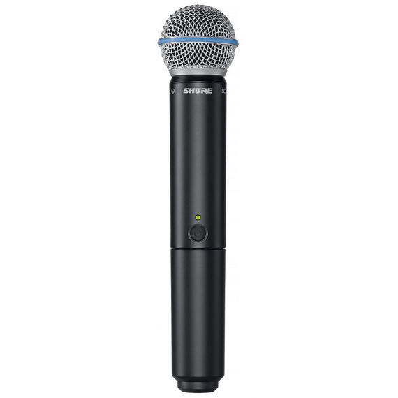 SHURE BLX24RE/B58 M17 радиосистема вокальная с капсюлем динамического микрофона BETA 58. Кронштейны для крепления в рэкв комплекте