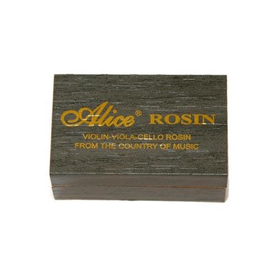 ALICE A013C КАНИФОЛЬ ПРЕМИУМ для скрипки. альта, виолончели.Изготовлена из качественных натуральных смол и воска.Специальная формула помогает избежать образования пыли.Пластиковый держатель для удобства использования. Деревянный футляр. Размер: 62 х 40 х