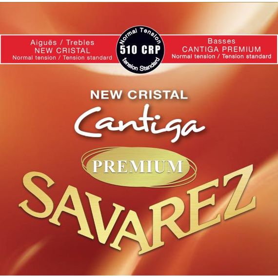 SAVAREZ 510 CRP New Cristal Cantiga Premium Комплект струн для классической гитары, нормальное натяжение,