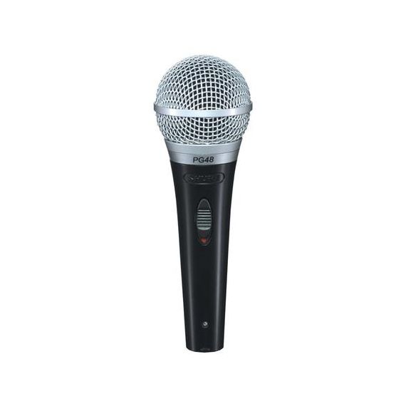 SHURE PG48-QTR кардиоидный вокальный микрофон c выключателем, с кабелем XLR -1/4'