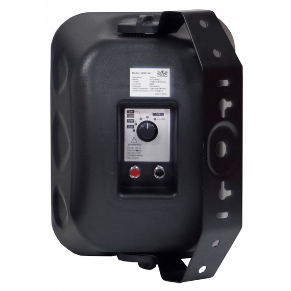 SVS Audiotechnik WSP-40 Black Громкоговоритель настенный, динамик 4", драйвер 1", 40Вт (RMS), 8 Ом,Р, изображение 2