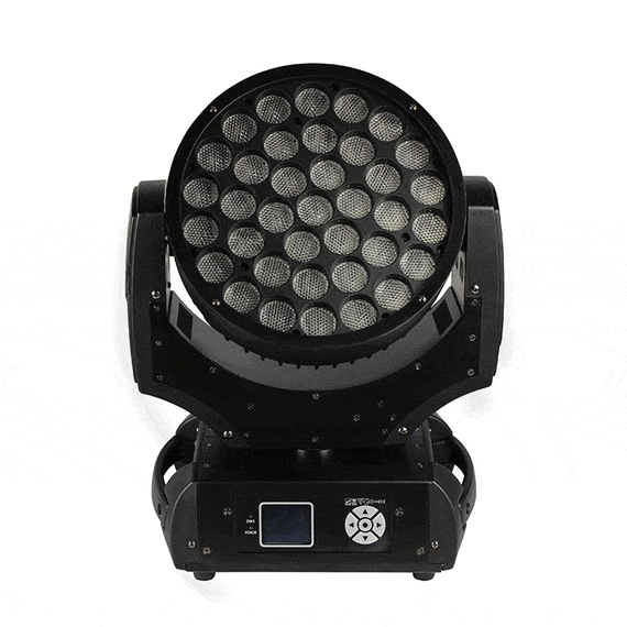STOREMUSIC ColorWash Zoom SM20 37 x 10W RGBW 4in1 LEDs голова-wash с линейным зумом от 13° до 45°
