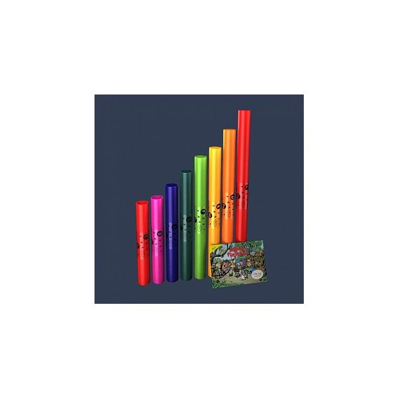 Boomwhackers BWDG Boomwhackers Музыкальные трубки, диатонический набор 8 нот