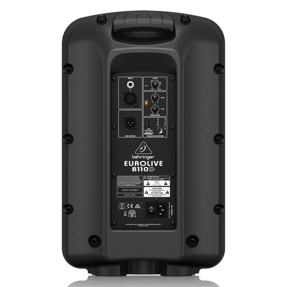 BEHRINGER B110D 2-полосная активная акустическая система, 10"+1,35"фенольный, 300Вт (160Вт + 140Вт)