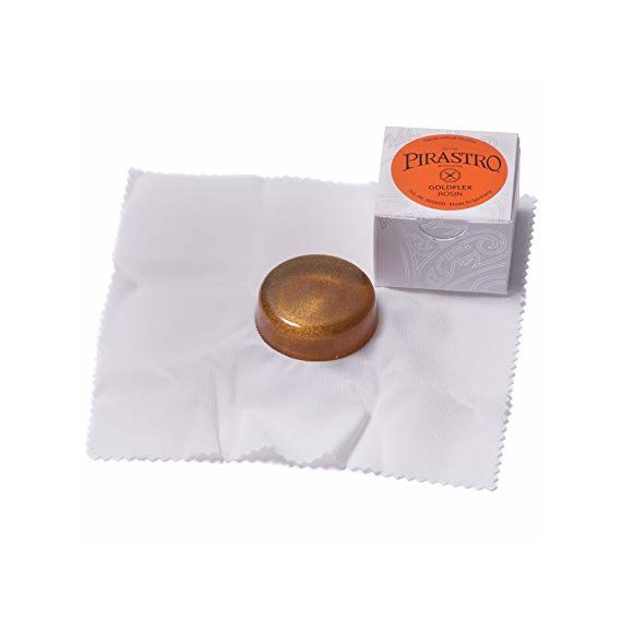 PIRASTRO 900600 Goldflex Канифоль для скрипки. Слегка твердая канифоль с золотой пылью. Слегка твердая канифоль с золотой пылью. Золотистый цвет.