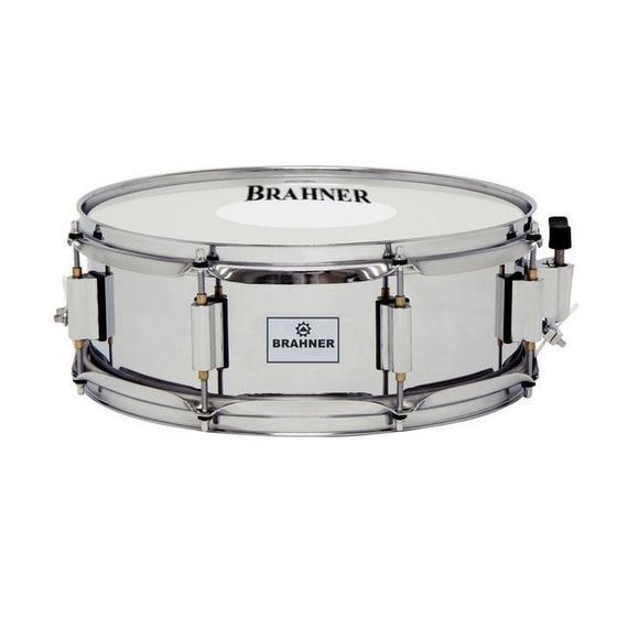 BRAHNER MSD-5514N Малый барабан  МЕТАЛЛИЧЕСКИЙ корпус, размер 14 х 5,5" палочки и ремень в комплекте, изображение 2