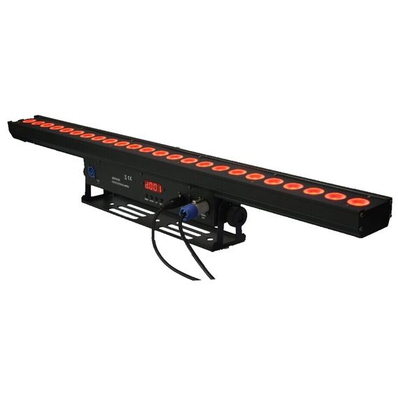 ANZHEE BAR24x15 LED BAR / 24 шт. светодиодов по 15 Вт / RGBWA / 25° или 45° (на выбор) / пассивное охлаждение / бесшумный