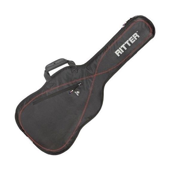 RITTER RGP2-E/BRD Чехол для электрогитары, защитное уплотнение 10мм+5мм, цвет черный BRD