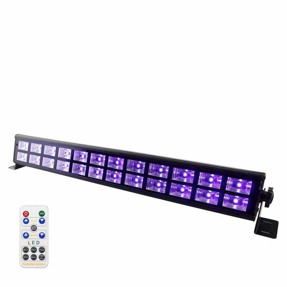 PSL LED Bar UV 243LED 24 X3 Вт ультрафиолетовый светильник dmx512