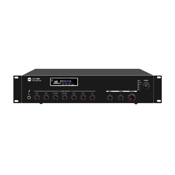 CMX AUDIO EA-350A Микшер усилитель 350ватт, Mp3, SD, FM тюнер, Bluetooth, 3 Mic, 2 Aux, 70V/100V/4-1