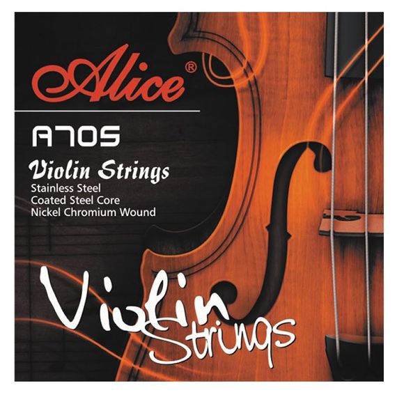 ALICE A705 Струны для скрипки, обмотка из сплава алюминия