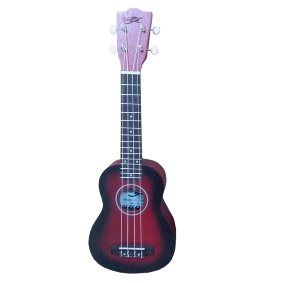 KAIMANA UK-21 RDS Укулеле сопрано, цвет красный санбёрст