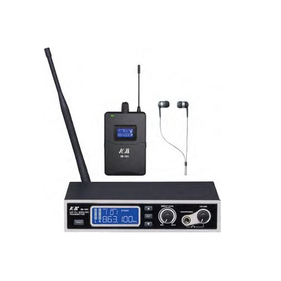 ICM IN-101, персональная мониторная радиосистема (частота 500-950 MHz)