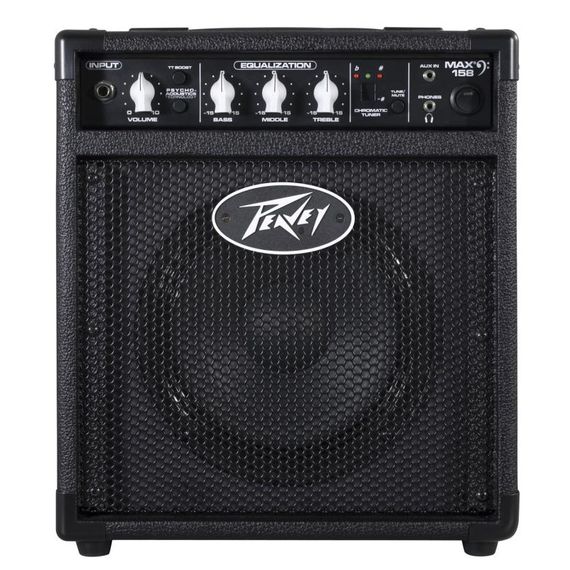 PEAVEY Max 158 Усилитель комбо бас-гитарный, 20Вт, 8" 3 band EQ, тюнер, Transtube® gain boost