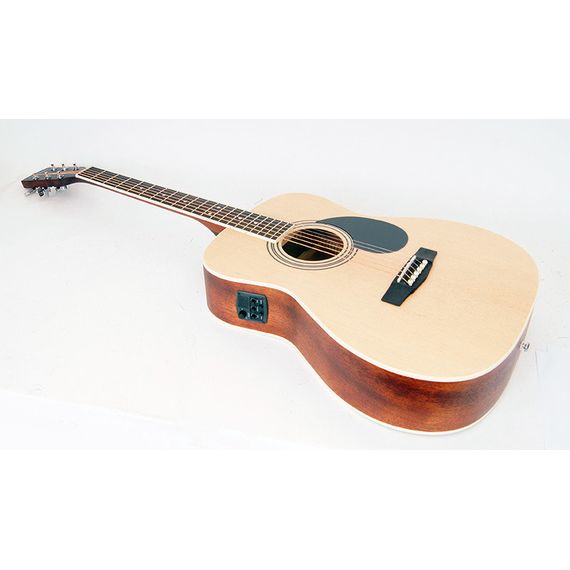 PARKWOOD PF51E-OP Электро-акустическая гитара,Верхняя дека: ель.Задняя дека и обечайки: махагони.