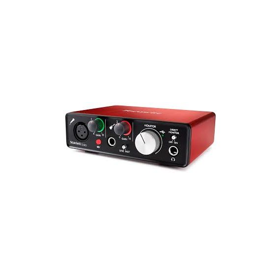 FOCUSRITE SCARLETT SOLO 2ND GEN USB аудио интерфейс, 2 входа/2 выхода