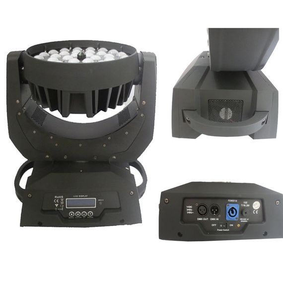 XLINE LIGHT LED WASH 3610 Z Световой прибор полного вращения. 36 RGBW светодиодов мощностью 10 Вт.