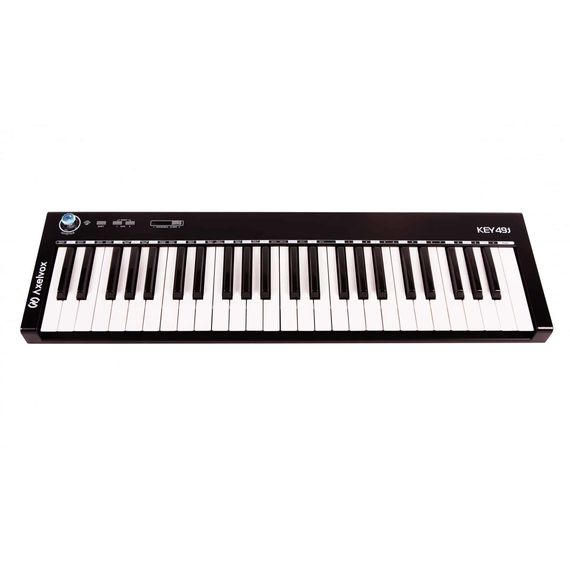 AXELVOX KEY49j black MIDI-клавиатура 4-октавная (49 клавиш) динамическая MIDI-клавиатура USB,