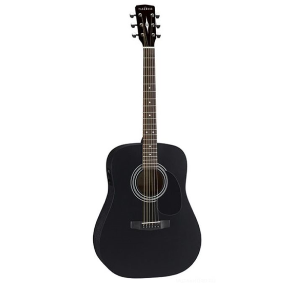 PARKWOOD PF51E-BKS Электро-акустическая гитара с чехлом