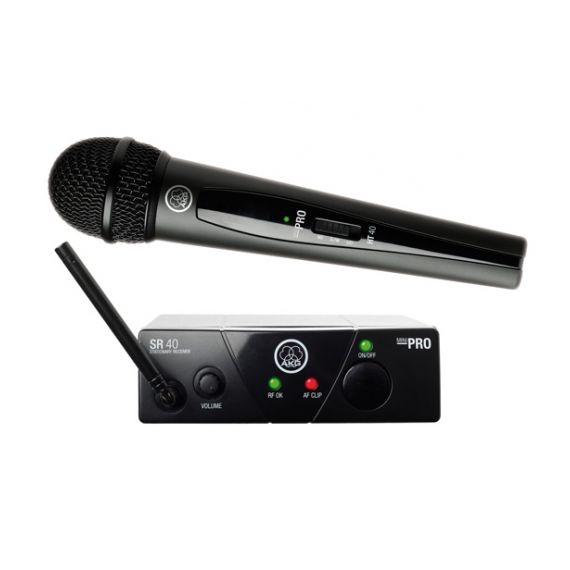 AKG WMS40 Mini Vocal Set Band US45A (660.700) вокальная радиосистема с ручным передатчиком и капсюлем D88
