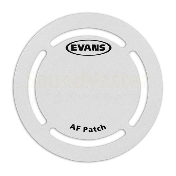 EVANS EQPAF1 Наклейка (круглая, белая) на рабочий пластик бас барабана EQPAF1