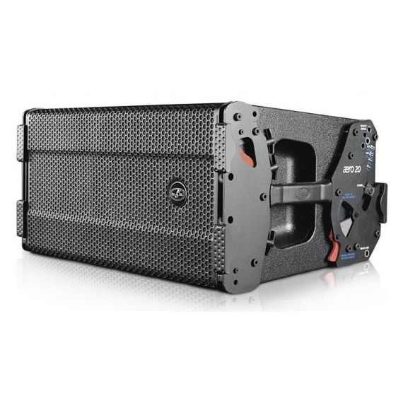 DAS AUDIO AERO-20A – 2-х полосный активный акустический элемент линейного массива с цифровым усилителем класса D и системой удалённого мониторинга и управления DASnet.
