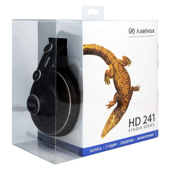 AXELVOX HD241 Наушники студийные полуоткрытые динамические Частотная характеристика: 10 — 30000 Гц