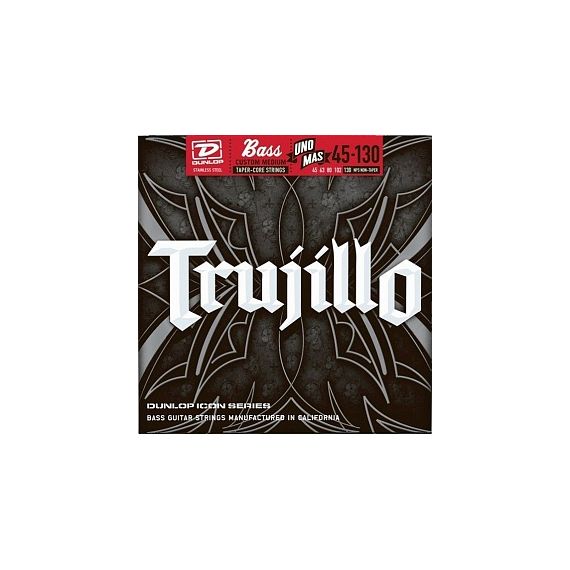 DUNLOP RTT45130T Robert Trujillo Icon Комплект струн для 5-стр бас-гитары, нерж.сталь, 45-130