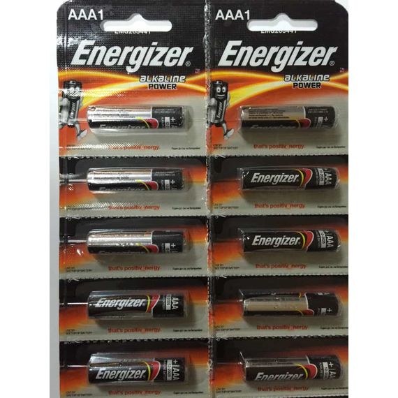 ENERGIZER Батарейка ENR Power E92/AАA BP20 kiosk