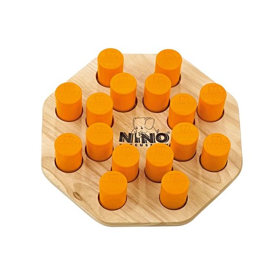 MEINL NINO526 SHAKE'N PLAY Игровой набор, 8 пар шэйкеров, руководство, деревянное поле для игры