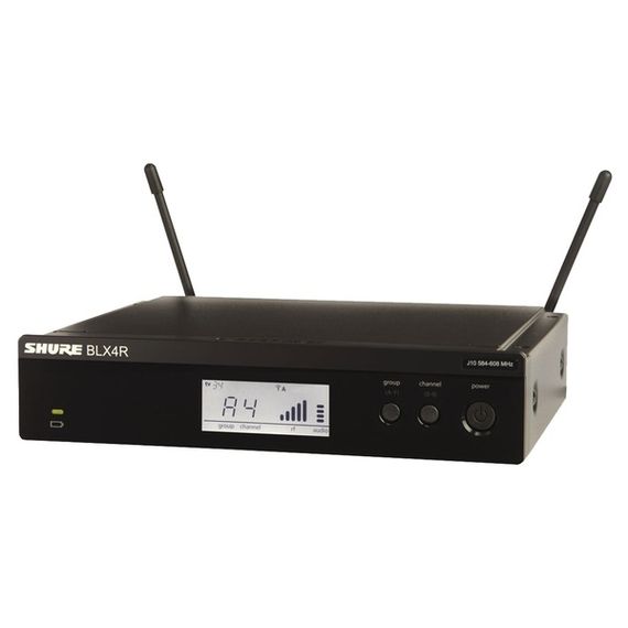 SHURE BLX14RE/SM35 M17 радиосистема головная с микрофоном SM35. Кронштейны для крепления в рэк в ком, изображение 3