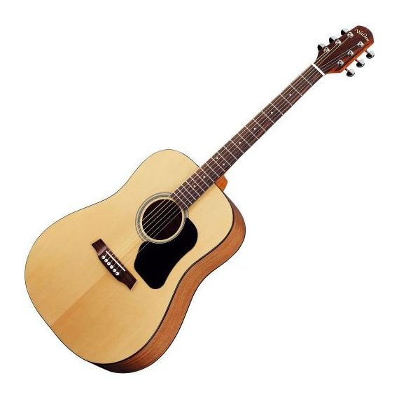 WALDEN D350W Гитара акустическая "Dreadnought", в/дека - ель, н/дека и обечайка махагон, накладка на, изображение 2