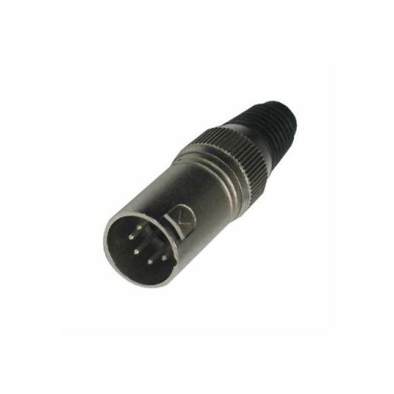 BESPECO XLR5MX Разъем XLR-M кабельный, оболочка металл, замок, 5 pin