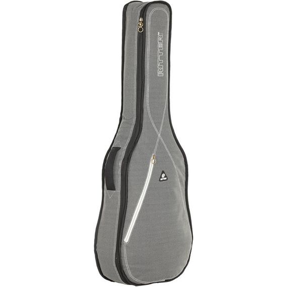 RITTER RGS3-C/SGL Чехол для классической гитары, защитное уплотнение 10мм+5мм, цвет стальной SGL