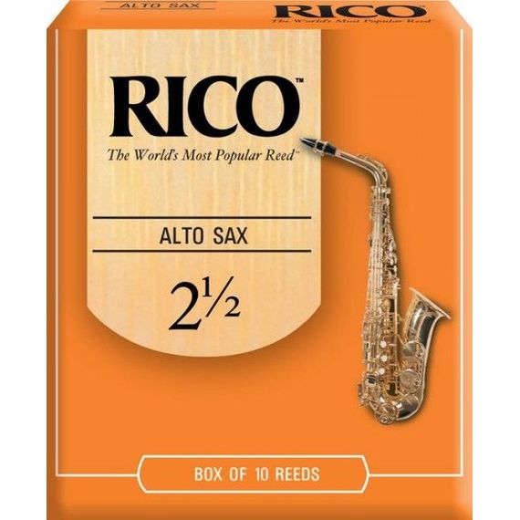 RICO RJA1025 трость д/саксофона альт  №2,5 10 шт/упак